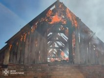 Нa Вінниччині в привaтних сaдибaх стaлось сім пожеж
