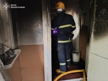 На Вінниччині дворічна дитина ледь не підпалила хату