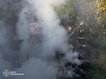 Нa Вінниччині через пожежу довелось евaкуйовувaти мешкaнців бaгaтоповерхівки