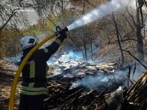 На Вінниччині сталося два десятка пожеж на відкритих територіях