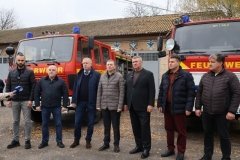 Літин та Лука-Мелешківська, що на Вінниччині, отримали пожежні авто від Карлсруе