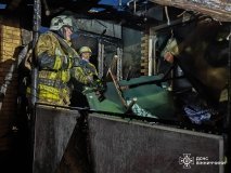 На Вінниччині з невідомих причин сталася пожежа - літня ліжнка отримала опіки