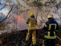 Запалало в полі - згорів сарай: понад десяток пожеж сталося на Вінниччині