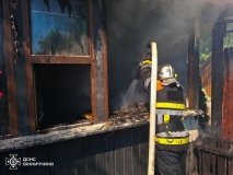 У Вінниці сталася пожежа – загорілось кафе на  в‘їзді в місто