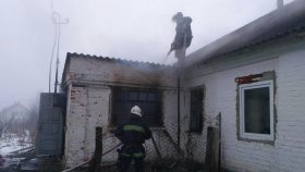 На Вінниччині горів будинок