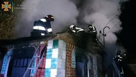 Під чaс пожежі нa Вінниччині зaгинув чоловік (ФОТО) 