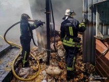 Пожежа на підприємстві біля Вінниці: рятувальники ліквідували займання за участі двох спецавтомобілів