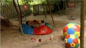 На Вінниччині працює безкоштовний наметовий табір для родин із прифронтових регіонів