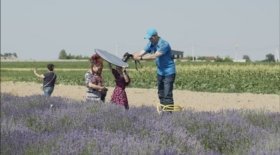 Лаванда, що зберігає тепло сердець: на Вінниччині родини захисників отримали фотосесію, про яку мріяли