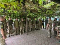 Воїни 5-го батальйону 120-ї бригади ТрО отримали нагороди від Головнокомандувача ЗСУ