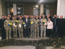 Офіцери податкової міліції Вінниччини повернулися зі Сходу України