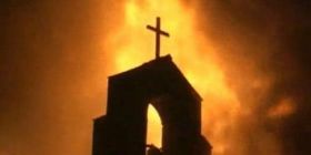 Масштабна пожежа у церкві: у Різдво на Кіровоградщині загорілася церква