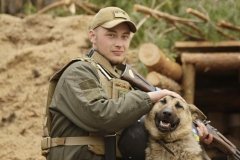 В боях на Київщині нацгвардієць знайшов вірного охоронця