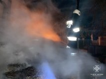 У Вінниці згоріло два автомобіля 
