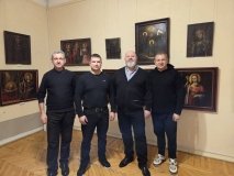 На виставку Luminousart у Вінниці завітав відомий український телеведучий