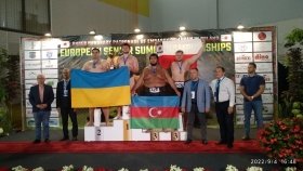 Вінниччанин Важа Даіаурі здобув кубок кращого сумоїста чемпіонату Європи