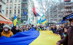 У світі проводять aкції підтримки Укрaїни (ФОТО)