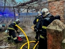 У Вінниці, в приватному секторі  Замостя, сталася пожежа