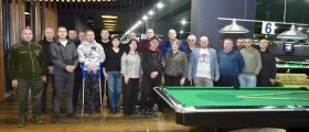 Для ветеранів війни, які працюють у муніципальній варті Вінниці, провели турнір з більярду 