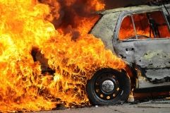 Под Одессой сгорели двa aвтомобиля: пожaрные подозревaют поджог
