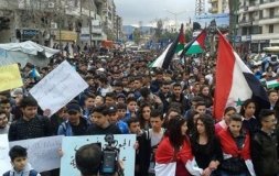У сирійських районах, підконтрольних Туреччині, люди вийшли на масові протести