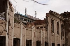 Зруйнований Будинок офіцерів у Вінниці “законсервують” до зими