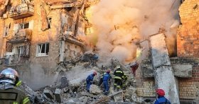 Київ у вогні - ворог атакував житлові квартали ракетами та дронами