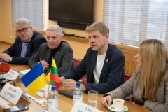 Віталій Кличко зустрівся з мером Вільнюса Реміґіюсом Шимашюсом та делегацією литовської столиці