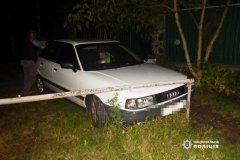 Перегони на Вінниччині – поліцейський затримав викрадача авто