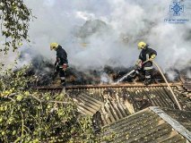 На Вінниччині сталася пожежа у господарчій будівлі