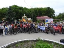 Велопробіг до Дня Європи у Вінниці зібрав понад сотню учасників різного віку