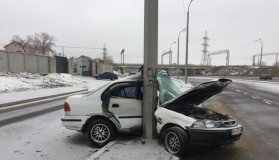 Утром в Одессе произошло ДТП