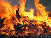 Пожежу у Балаклії повністю ліквідовано