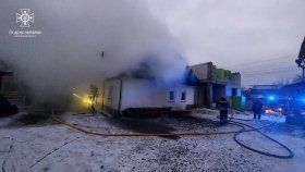 На Вінниччині вночі сталася пожежа