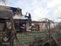 В селі на Вінниччині пожежа сталася за невідомих обставин