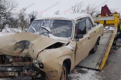 На Запоріжжі мікроавтобус з пивом потрапив в ДТП