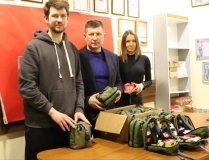 «Українська команда» передала тактичні аптечки бійцям танкової бригади 