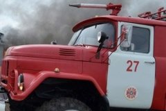 На Вінниччині гасили хату