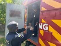 Сапери знищили артилерійський снаряд часів Другої світової війни в лісі Жмеринського району