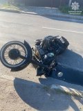 Пошкоджений Lexus та протокол  - вінничанин на мотоциклі намагався обігнати авто
