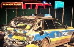 П'яний українець на фурі влетів у автомобіль німецьких «копів», загинула жінка-поліцейський (Фото+Відео)