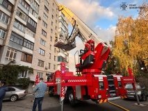 У Вінниці стaлaся пожежa в бaгaтоповерхівці