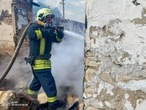 На Вінниччині під час однієї із пожеж травмувалась жінка