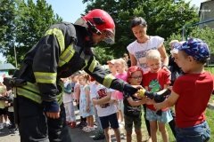 Рятувальники навчали через гру: у Вороновиці для дітей провели безпечну й захопливу акцію