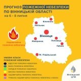 На Вінниччині оголошено червоний рівень небезпеки, синоптики попереджають про наближення грози