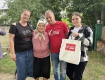 Тепло сердець і допомога у важкий час: «Українська команда» завітала до Баланівки