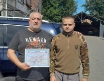 Волонтер «Української команди» Віктор Маланчук отримав подяку від 21-ї окремої механізованої бригади