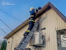 На Вінниччині через кондиціонер сталася пожежа