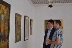В артгалереї Морського вокзалу відкрилась виставка українського художника (ФОТОРЕПОРТАЖ)
