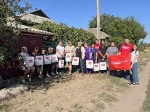 Волонтери «Української команди» доставили гуманітарну допомогу до села Ставки